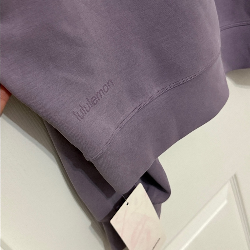Lululemon women’s perfectly oversized softstreme cropped crew - Picture 6 of 6